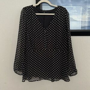 (Never worn) Lane Bryant Tiny Flower Patterned Top 18W